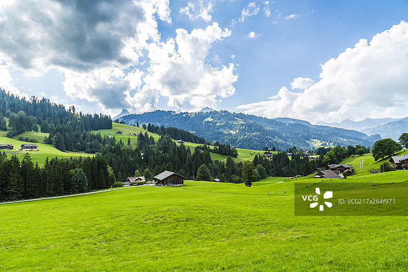 瑞士乡村美景C图片素材