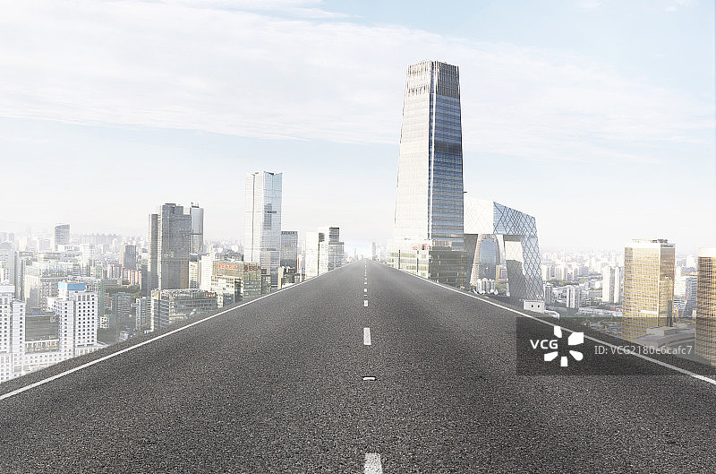 合成图像北京城市道路图片素材