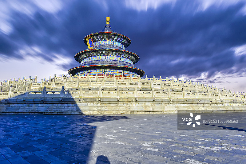 北京城市风光天坛公园图片素材