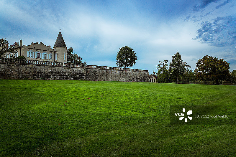Chateau Lafite-Rothschild, Bordeaux, France图片素材