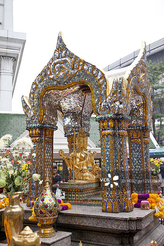 泰国, 曼谷, 四面佛图片素材