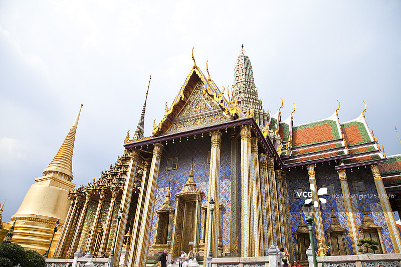 泰国, 曼谷, 大皇宫, 玉佛寺, 碧蓬天神殿图片素材