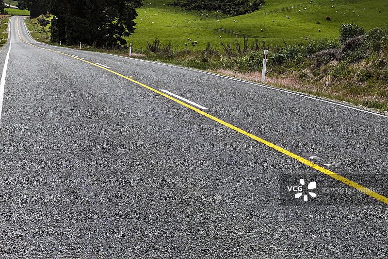新西兰的高速公路图片素材