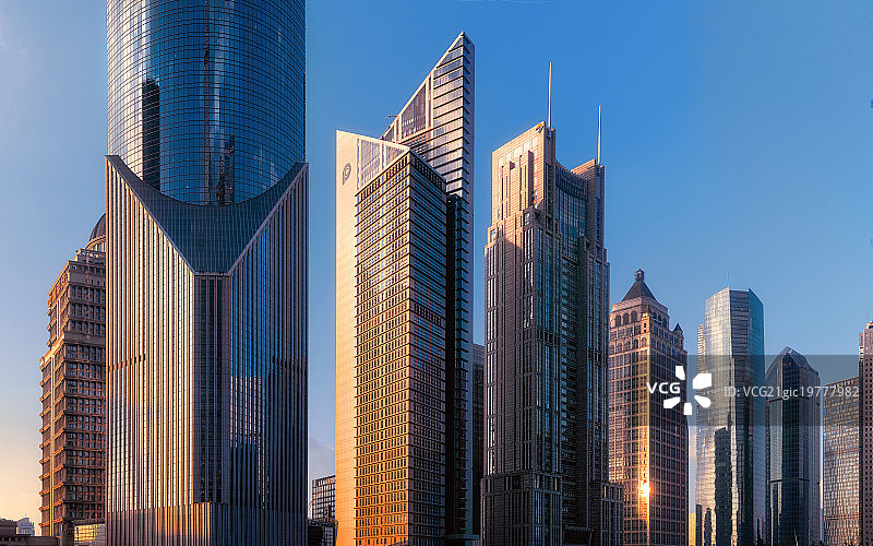 金融城市建筑风光图片素材