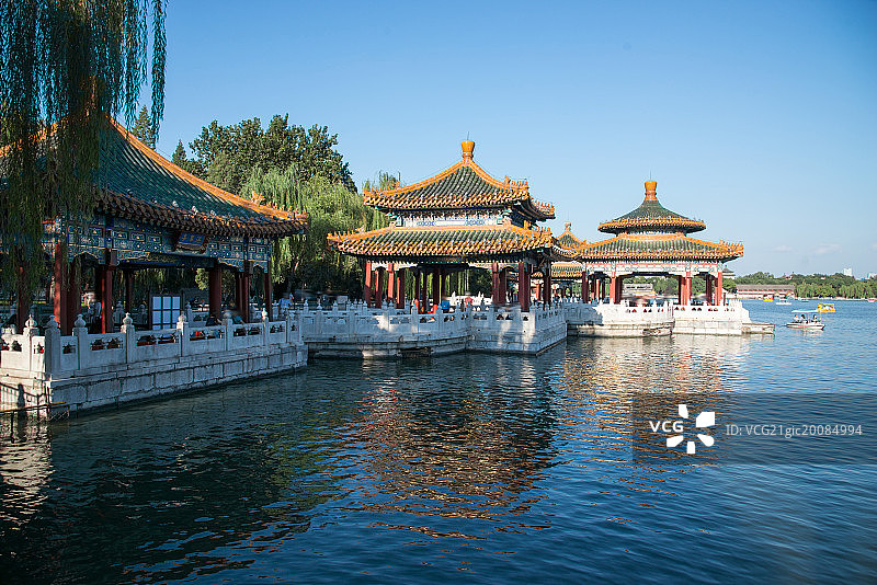 北京北海公园图片素材