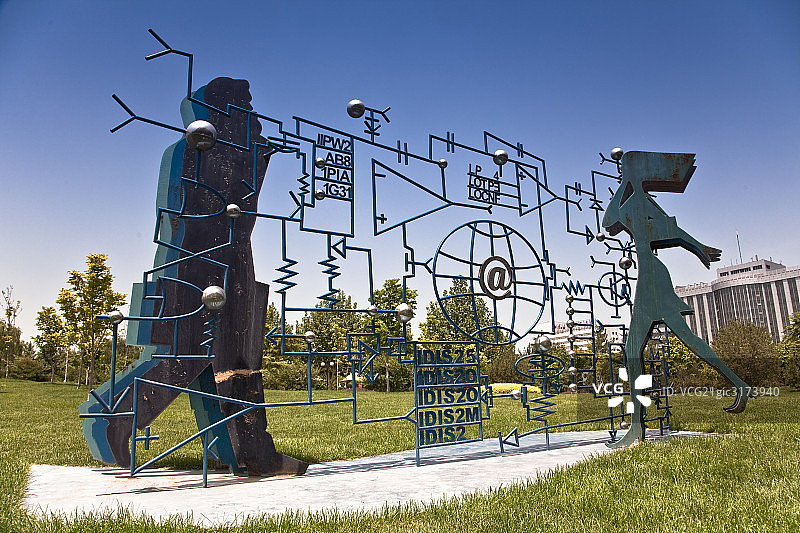 北京国际雕塑公园图片素材