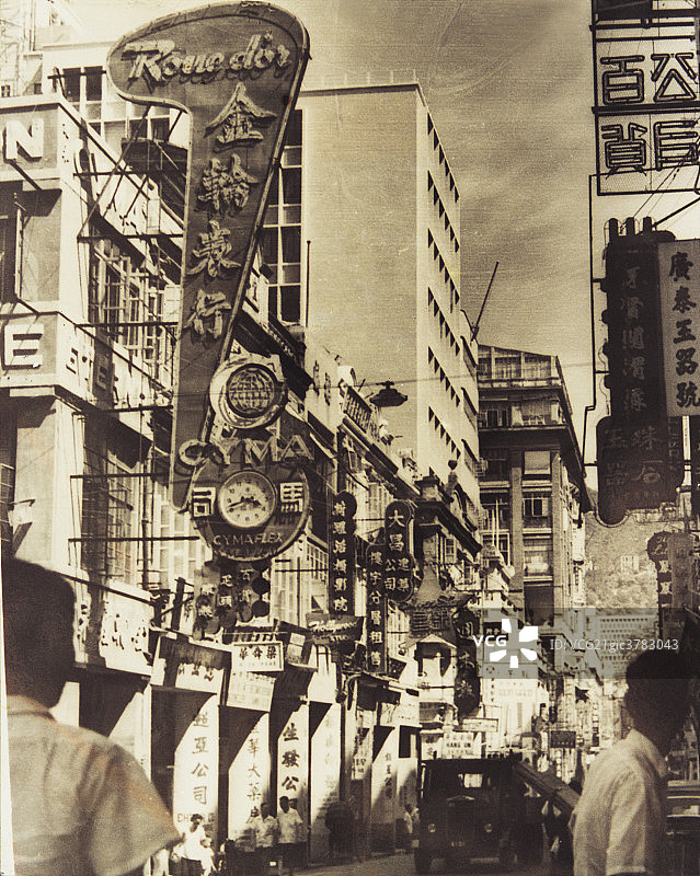 香港老照片图片素材