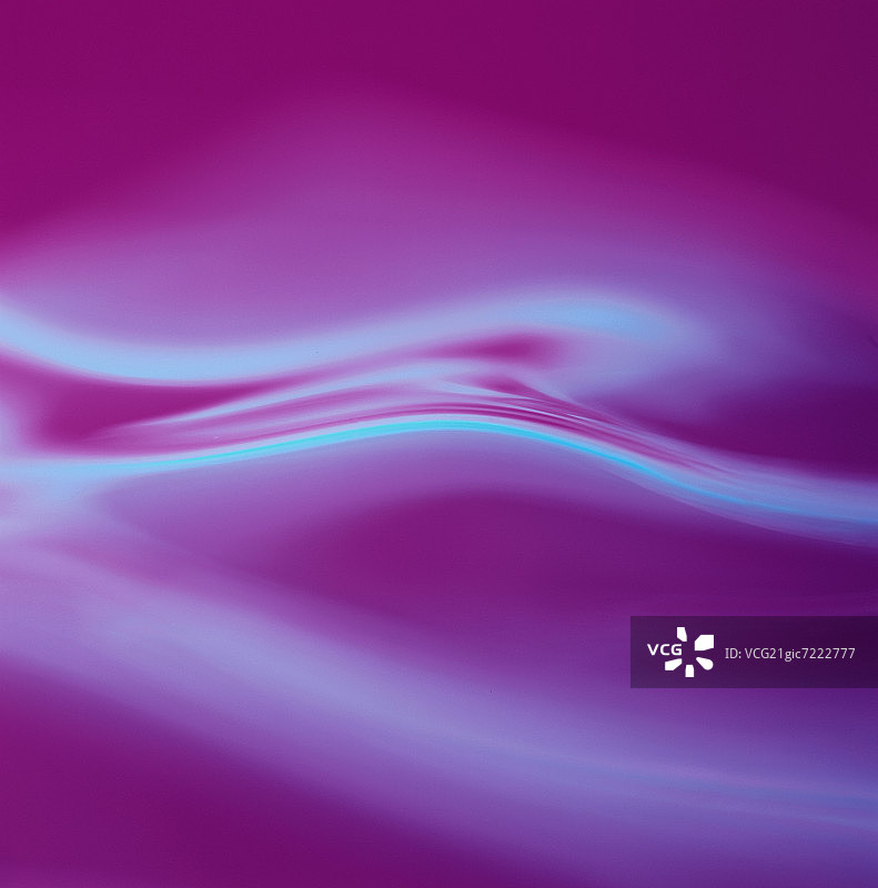 抽象形象的紫色和蓝色调的液体图片素材
