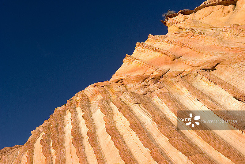 砂岩岩层，南郊狼，帕里亚峡谷-朱砂悬崖荒野。亚利桑那州。美国图片素材