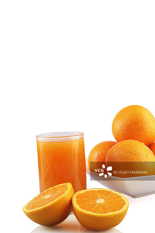 新鲜橙汁，拍摄现场图片素材