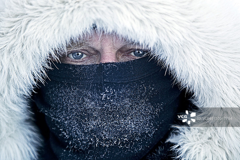冬天在格陵兰岛图片素材
