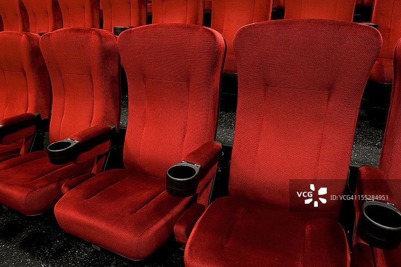 红剧场的座位图片素材