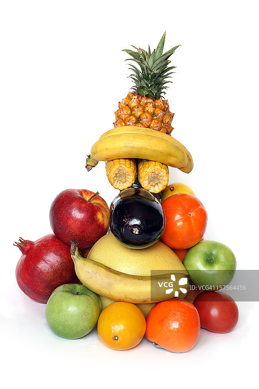 face-fruits快乐图片素材