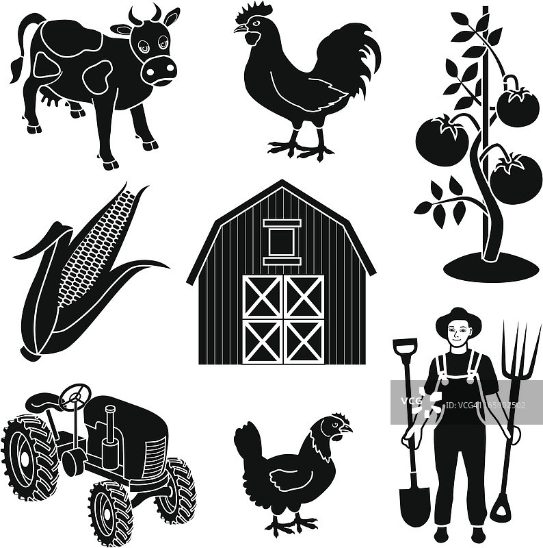 农业的图标图片素材