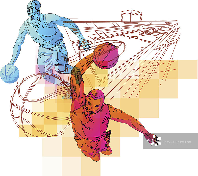 篮球的作文图片素材