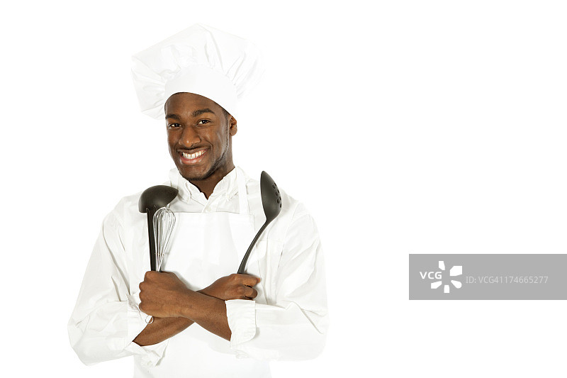 非洲裔美国厨师图片素材