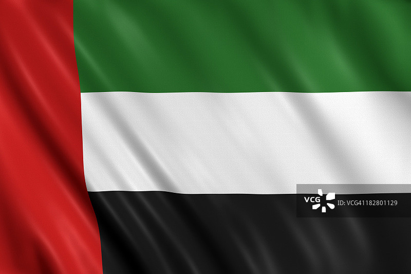 阿拉伯联合酋长国国旗图片素材