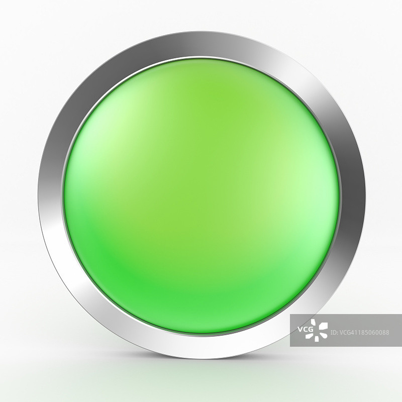 绿色的按钮图标图片素材