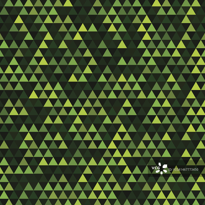 森林等边三角形格局图片素材