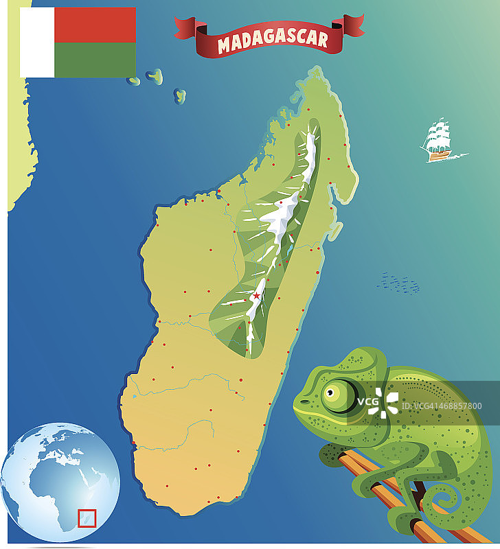 马达加斯加图片素材