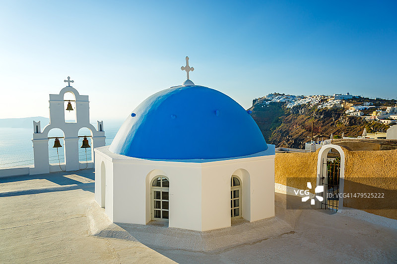 希腊圣托里尼岛岛,图片素材