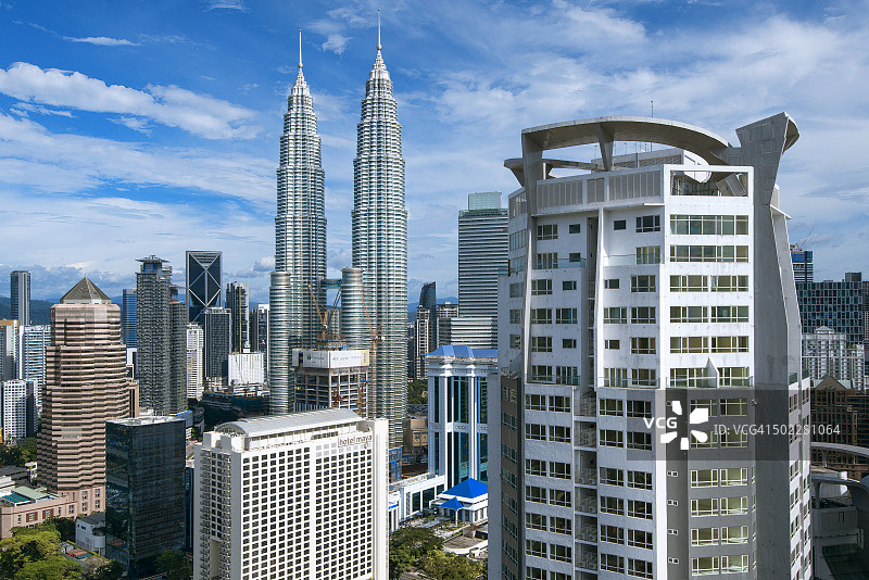 马来西亚吉隆坡天际线图片素材