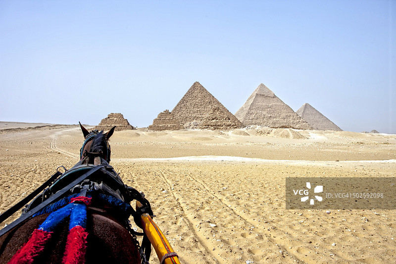埃及吉萨金字塔图片素材