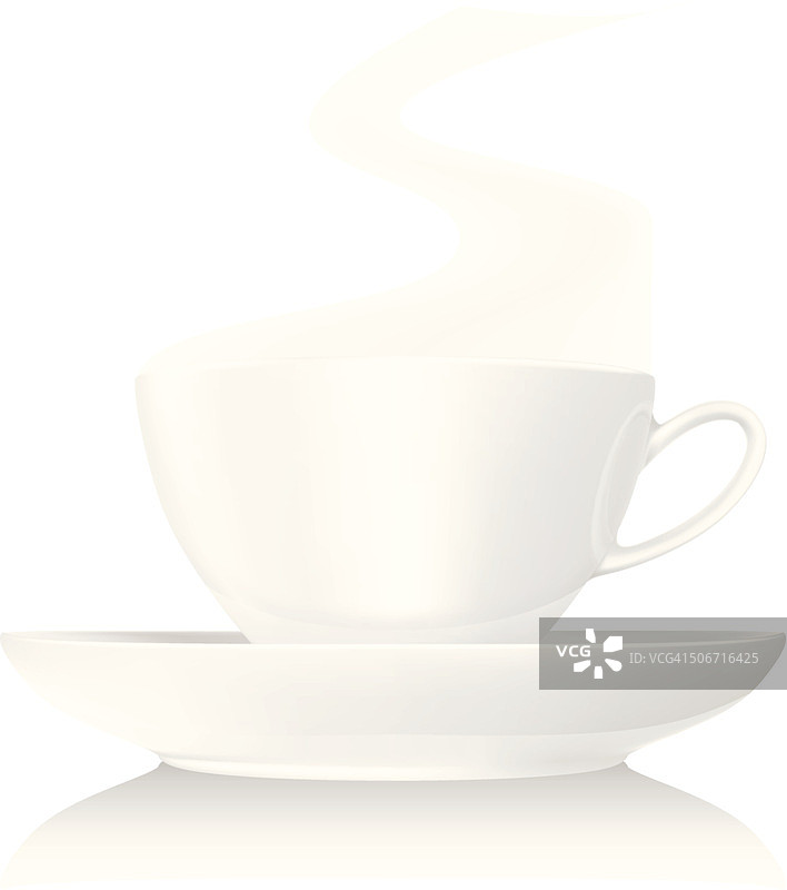 茶杯——向量图片素材