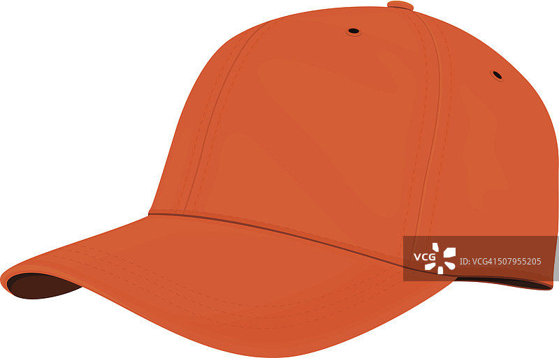 橙色的帽子图片素材