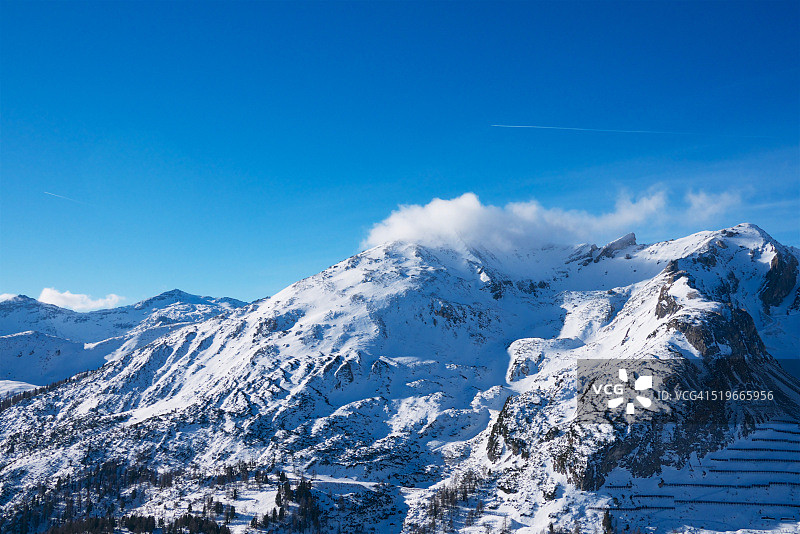 Obertauren滑雪区图片素材
