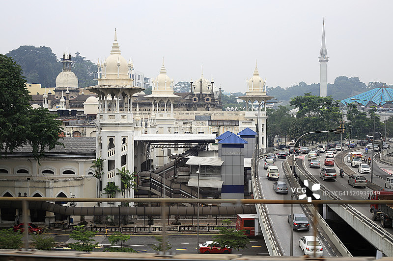 吉隆坡的旧火车站图片素材