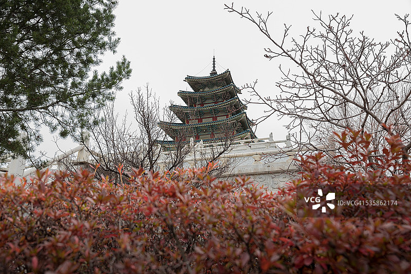 京福宫:韩国首尔图片素材