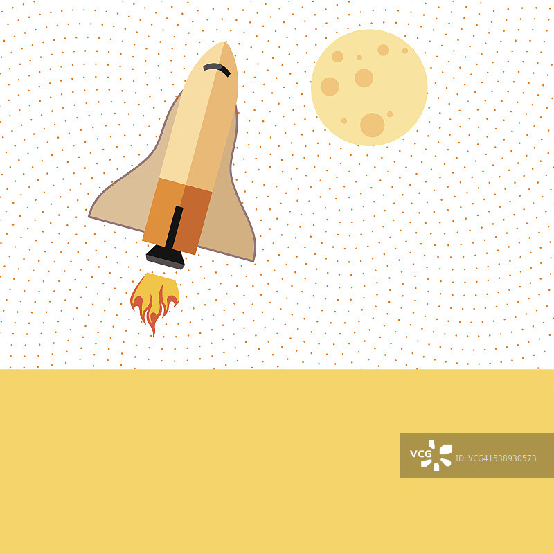 火箭插图-矢量图片素材