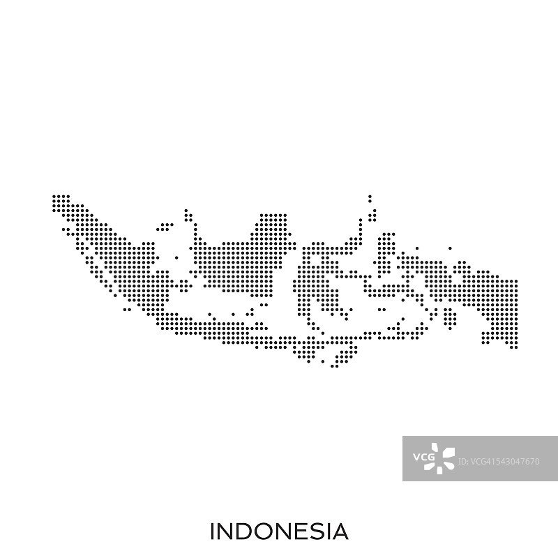 印尼网点半色调格局图图片素材