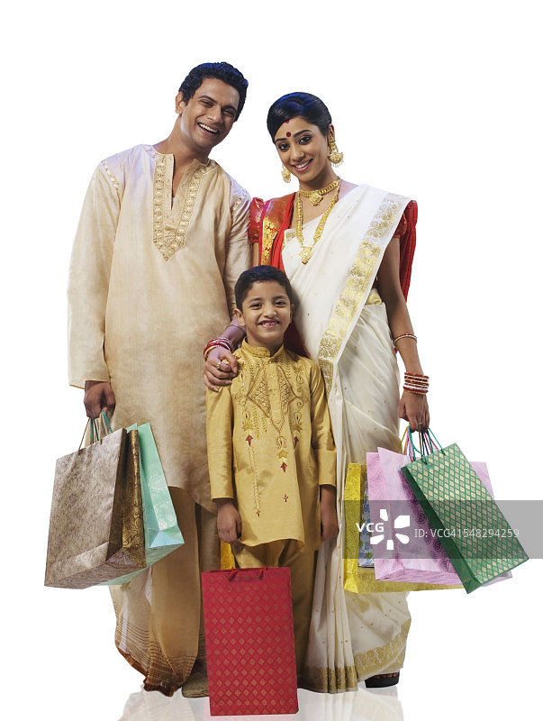 孟加拉家庭购物袋图片素材
