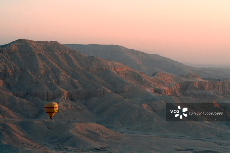 国王谷的热气球图片素材