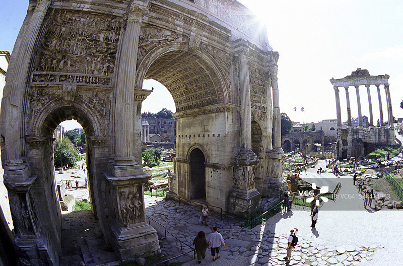 君士坦丁拱门图片素材