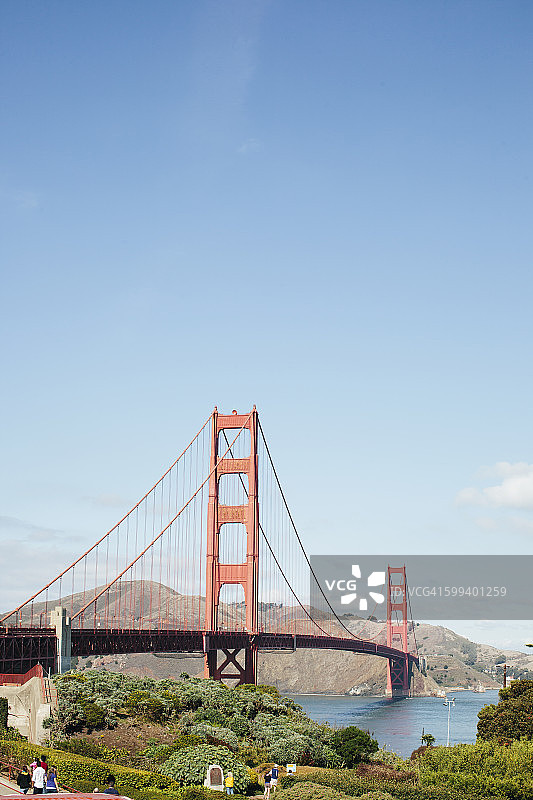 金门大桥，旧金山，加利福尼亚图片素材