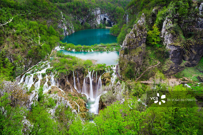 克罗地亚Plitvice湖国家公园图片素材