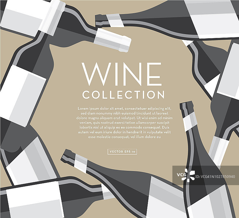 葡萄酒之旅和品酒横幅模板设计图片素材