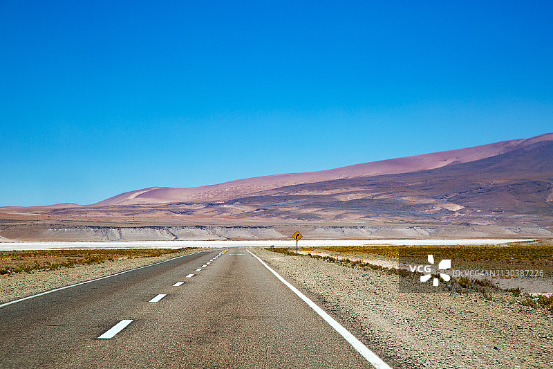 阿根廷的道路。图片素材