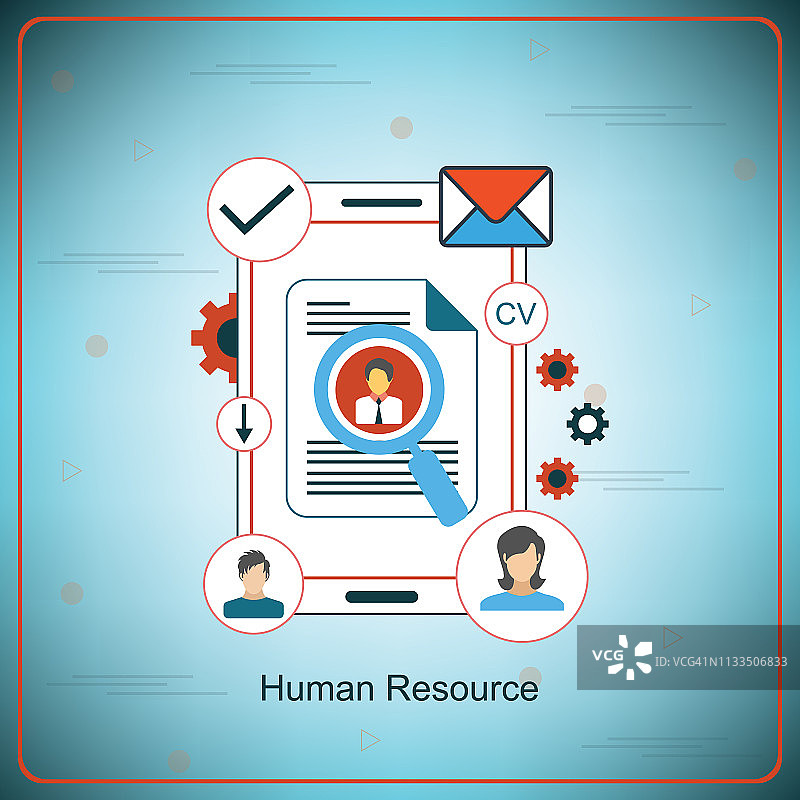 人力资源管理-插图图片素材