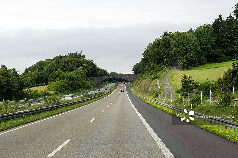 德国的欧洲航线E45图片素材