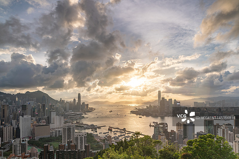 香港城市风景图片素材