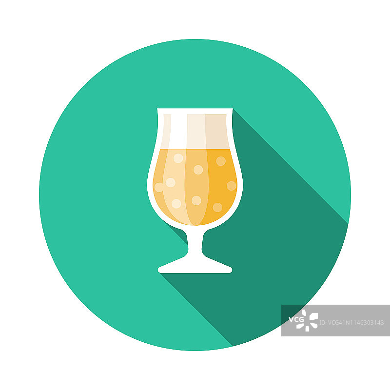 啤酒平面设计图标图片素材