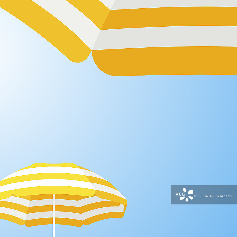 遮阳伞沙滩伞背景图片素材