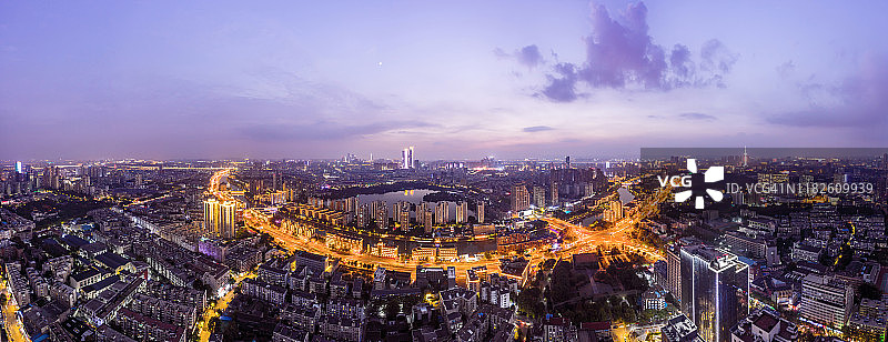 南京城市建筑风景航拍图片素材