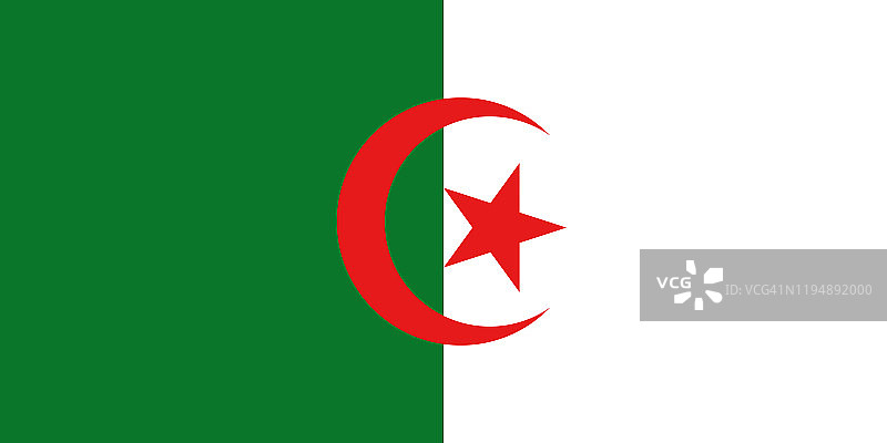 阿尔及利亚的国旗图片素材