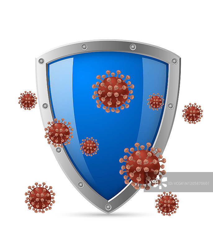 防御冠状病毒图片素材