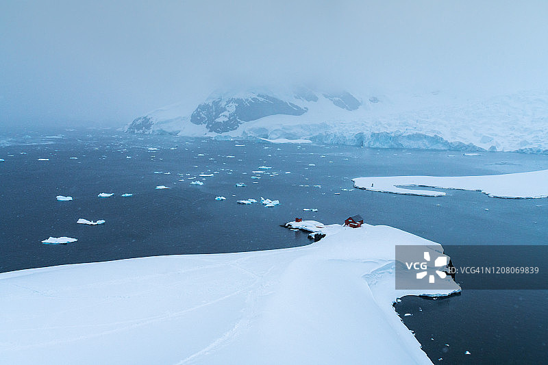 美丽的南极冰山图片素材